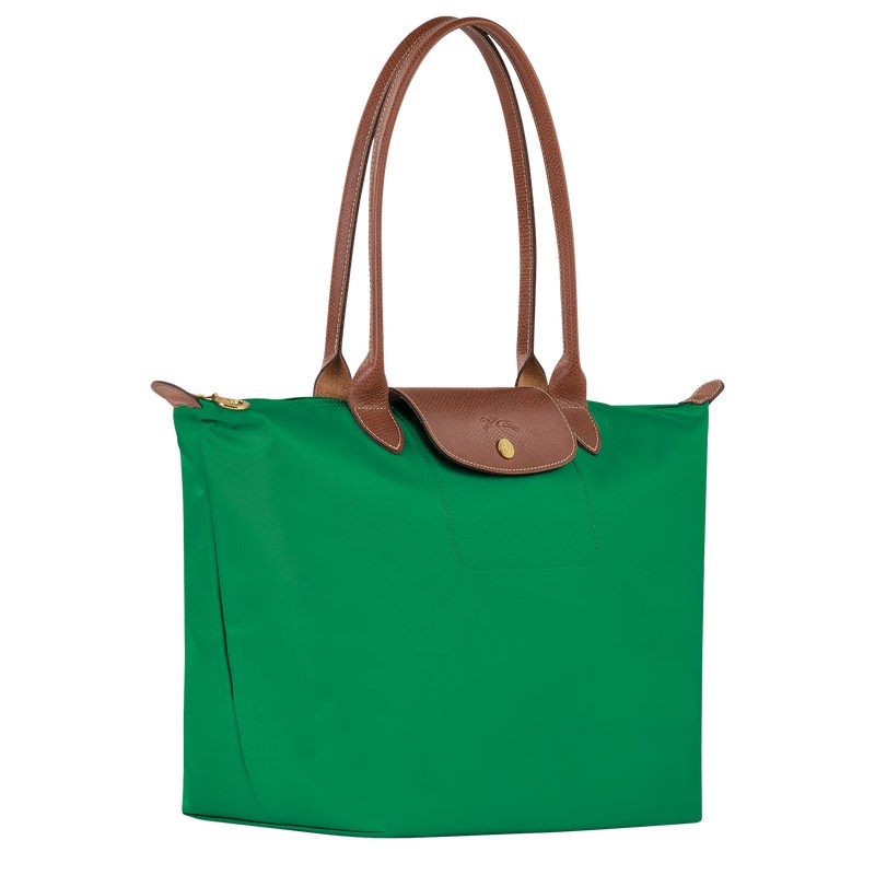 Longchamp Le Pliage Original L Tote bag - Recycled canvas Yeşil | 6408-YDUHX