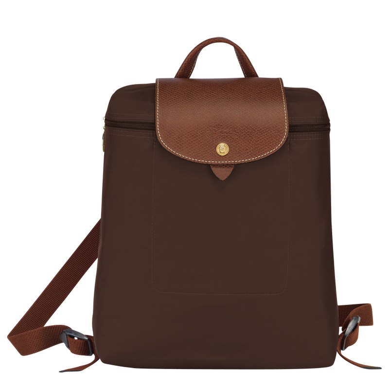 Longchamp Le Pliage Original M Backpack - Recycled canvas Ebony | 6934-FELTW