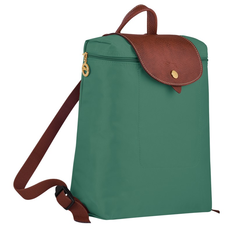 Longchamp Le Pliage Original M Backpack - Recycled canvas Sage | 8651-SAWLB