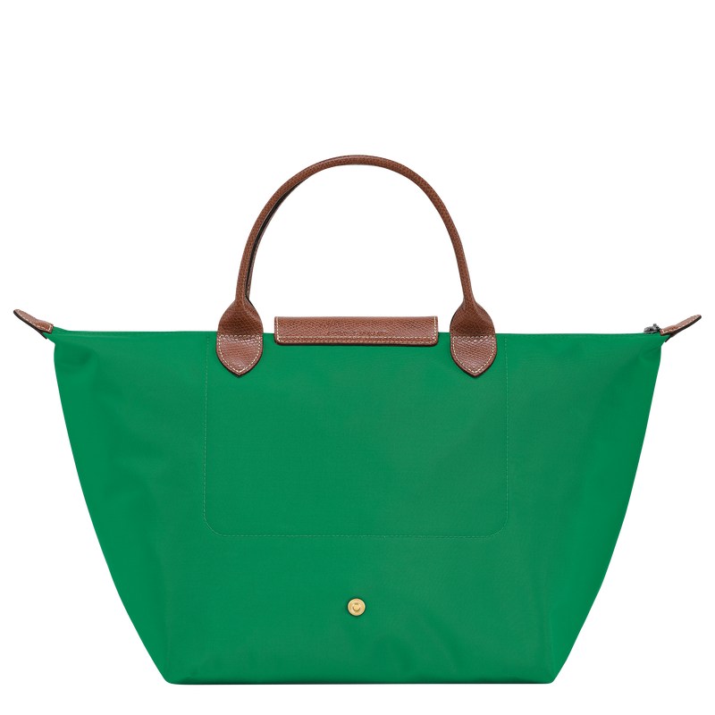 Longchamp Le Pliage Original M Handbag - Recycled canvas Yeşil | 0978-MFZEB