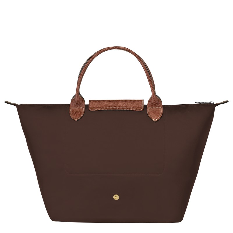 Longchamp Le Pliage Original M Handbag - Recycled canvas Ebony | 3795-JZNGP