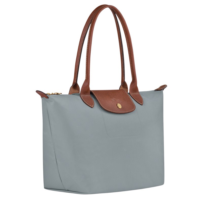 Longchamp Le Pliage Original M Tote bag - Recycled canvas Steel | 9087-CWNTF