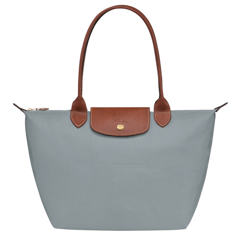 Longchamp Le Pliage Original M Tote bag - Recycled canvas Steel | 9087-CWNTF