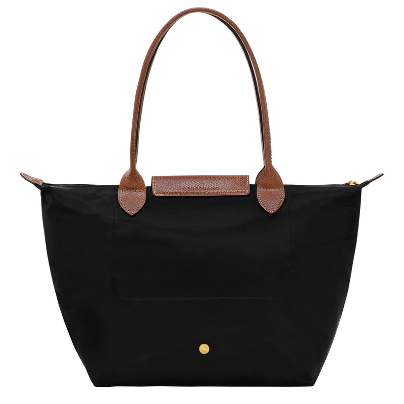 Longchamp Le Pliage Original M Tote bag - Recycled canvas Siyah | 8271-WRIKC