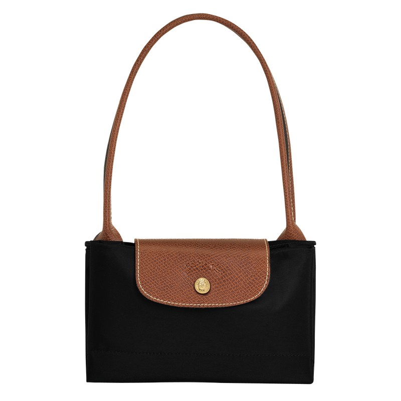 Longchamp Le Pliage Original M Tote bag - Recycled canvas Siyah | 8271-WRIKC