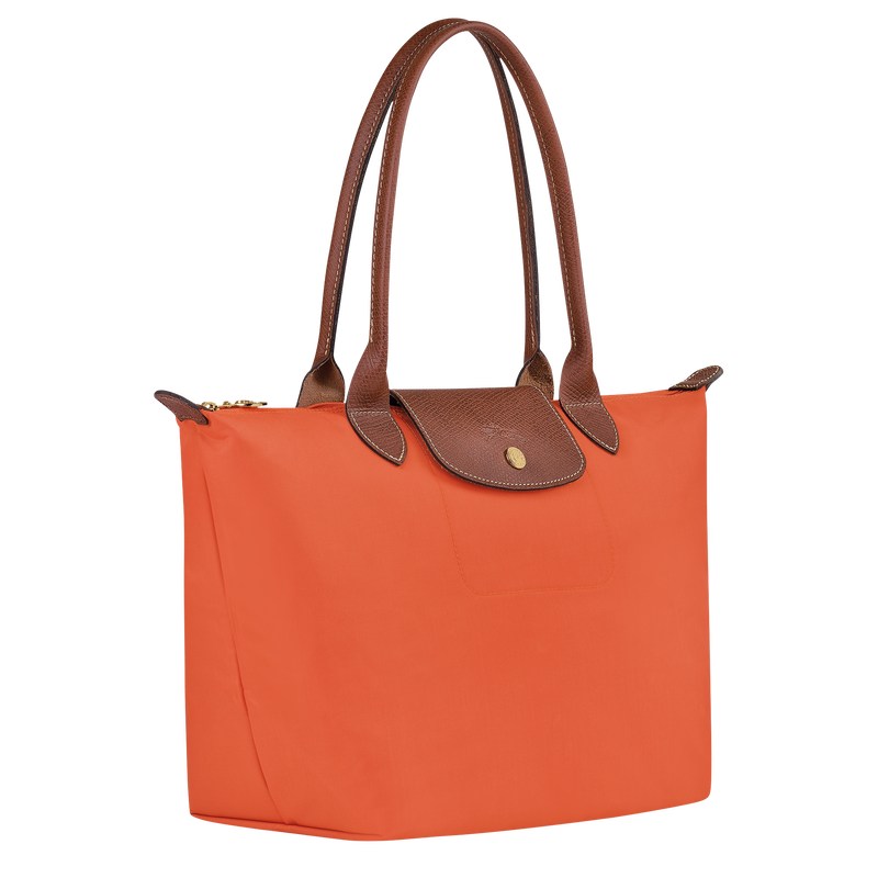 Longchamp Le Pliage Original M Tote bag - Recycled canvas Turuncu | 7508-MLUAB