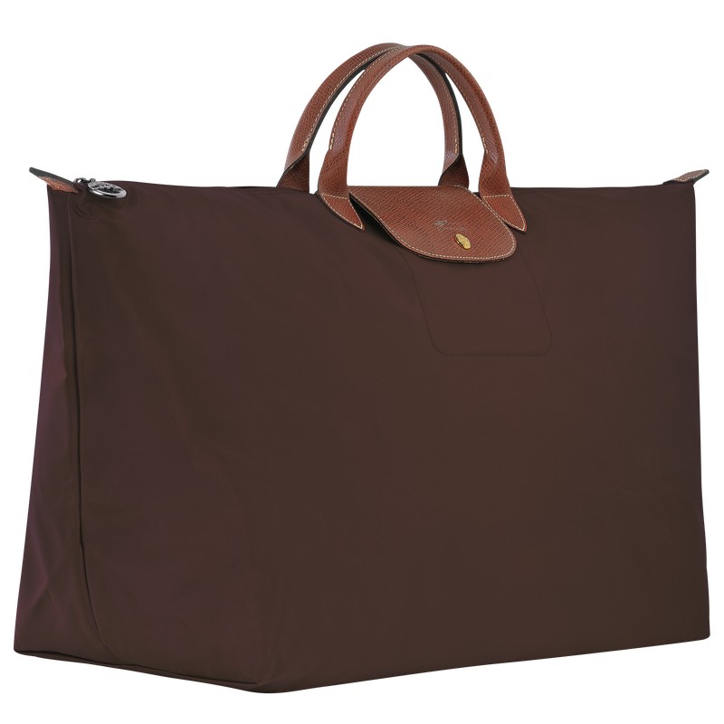 Longchamp Le Pliage Original M Travel bag - Recycled canvas Ebony | 7642-JHPYD