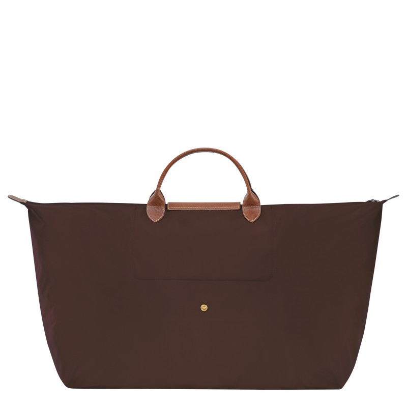 Longchamp Le Pliage Original M Travel bag - Recycled canvas Ebony | 7642-JHPYD