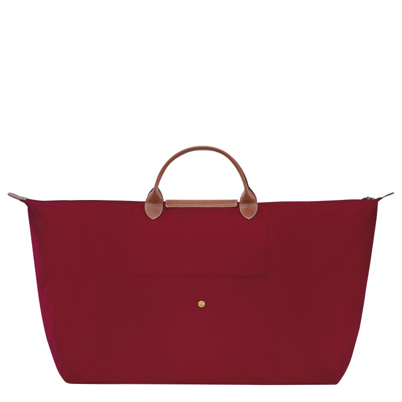 Longchamp Le Pliage Original M Travel bag - Recycled canvas Kırmızı | 5321-WOFQT