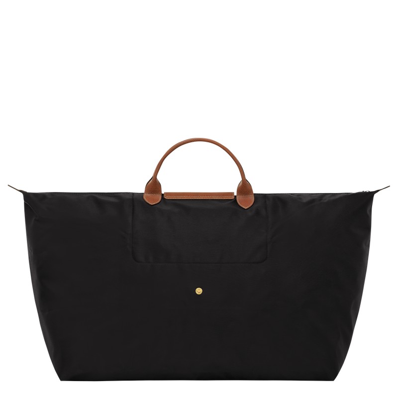 Longchamp Le Pliage Original M Travel bag - Recycled canvas Siyah | 4623-TZCBI