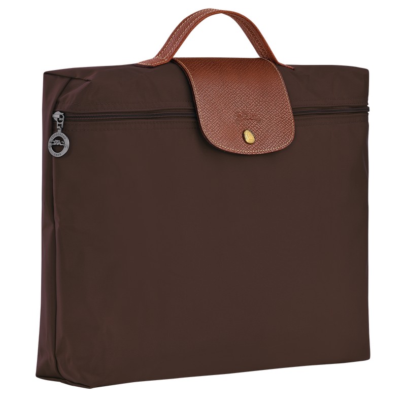 Longchamp Le Pliage Original S Briefcase - Recycled canvas Ebony | 5240-FWIPR