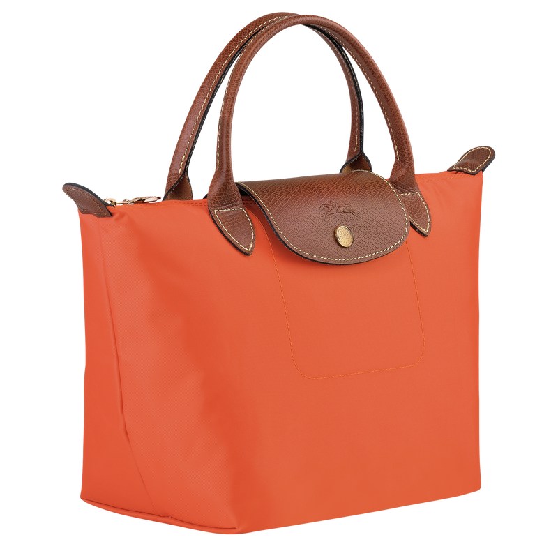 Longchamp Le Pliage Original S Handbag - Recycled canvas Turuncu | 0325-BEMUN