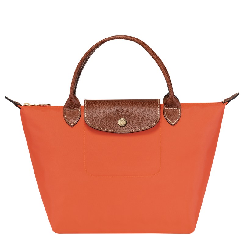 Longchamp Le Pliage Original S Handbag - Recycled canvas Turuncu | 0325-BEMUN