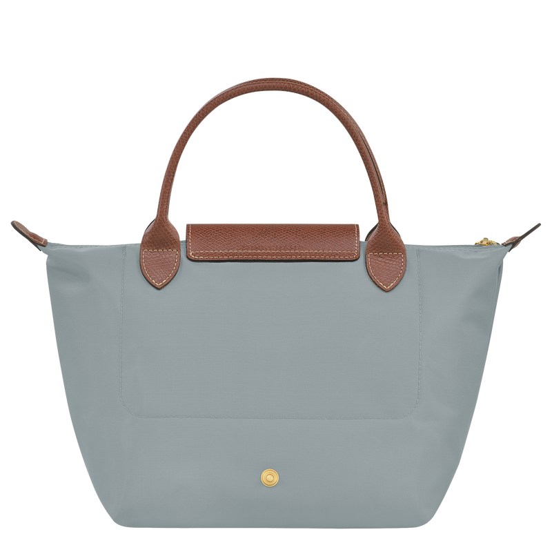 Longchamp Le Pliage Original S Handbag - Recycled canvas Steel | 3246-BKXYF