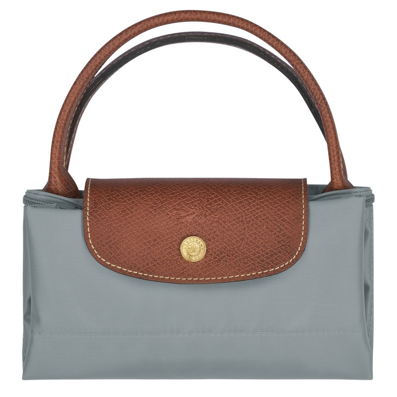 Longchamp Le Pliage Original S Handbag - Recycled canvas Steel | 3246-BKXYF