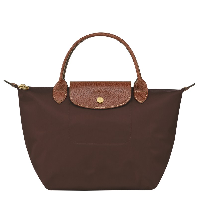 Longchamp Le Pliage Original S Handbag - Recycled canvas Ebony | 9157-QHJPW