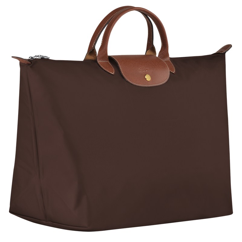 Longchamp Le Pliage Original S Travel bag - Recycled canvas Ebony | 4082-HBKOQ