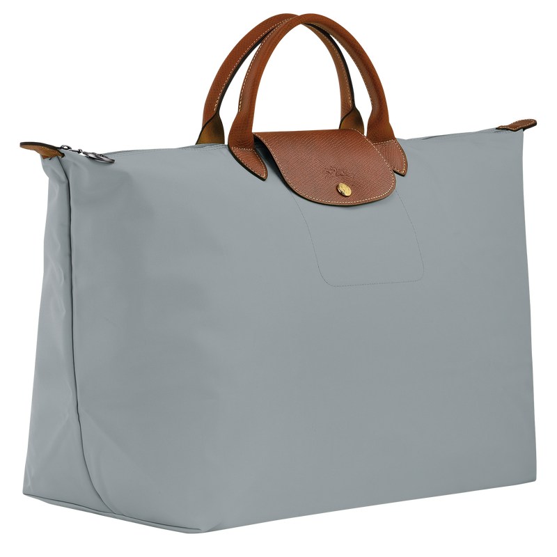 Longchamp Le Pliage Original S Travel bag - Recycled canvas Steel | 2659-FDZPJ