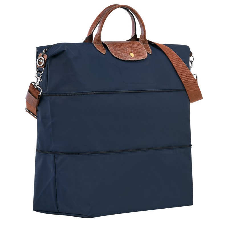 Longchamp Le Pliage Original Travel bag expandable - Recycled canvas Lacivert | 4697-GHLFM