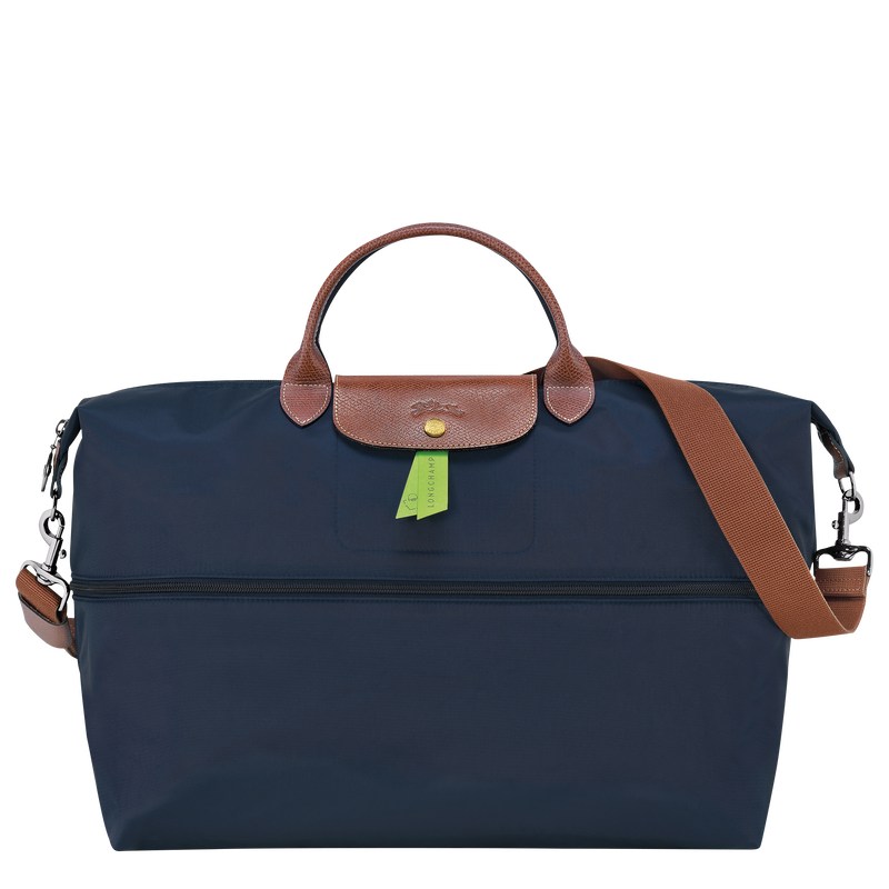 Longchamp Le Pliage Original Travel bag expandable - Recycled canvas Lacivert | 4697-GHLFM