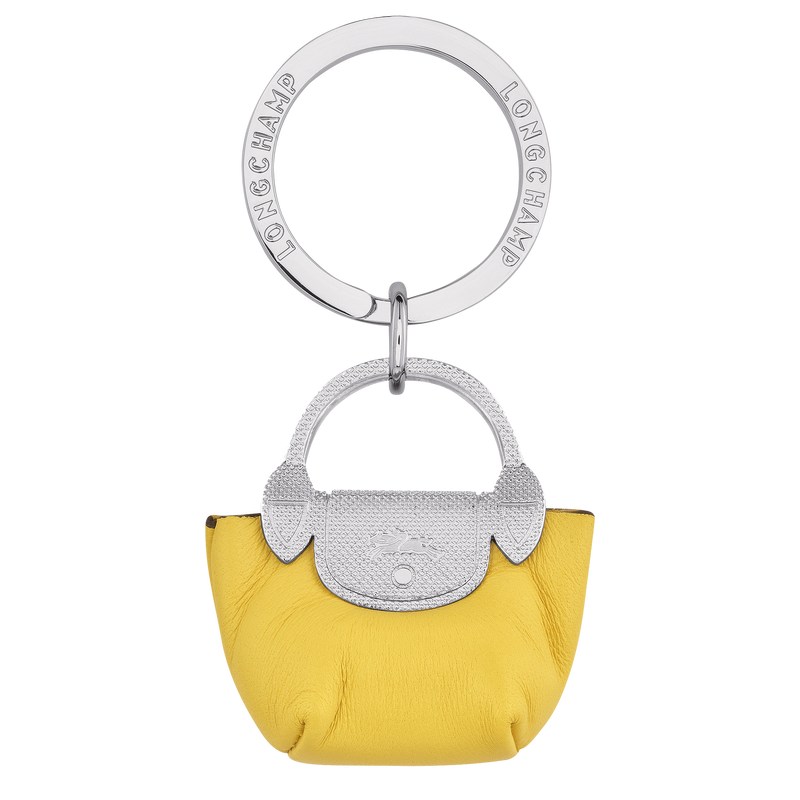 Longchamp Le Pliage Xtra Key rings - Leather Sarı | 1362-SLMTW