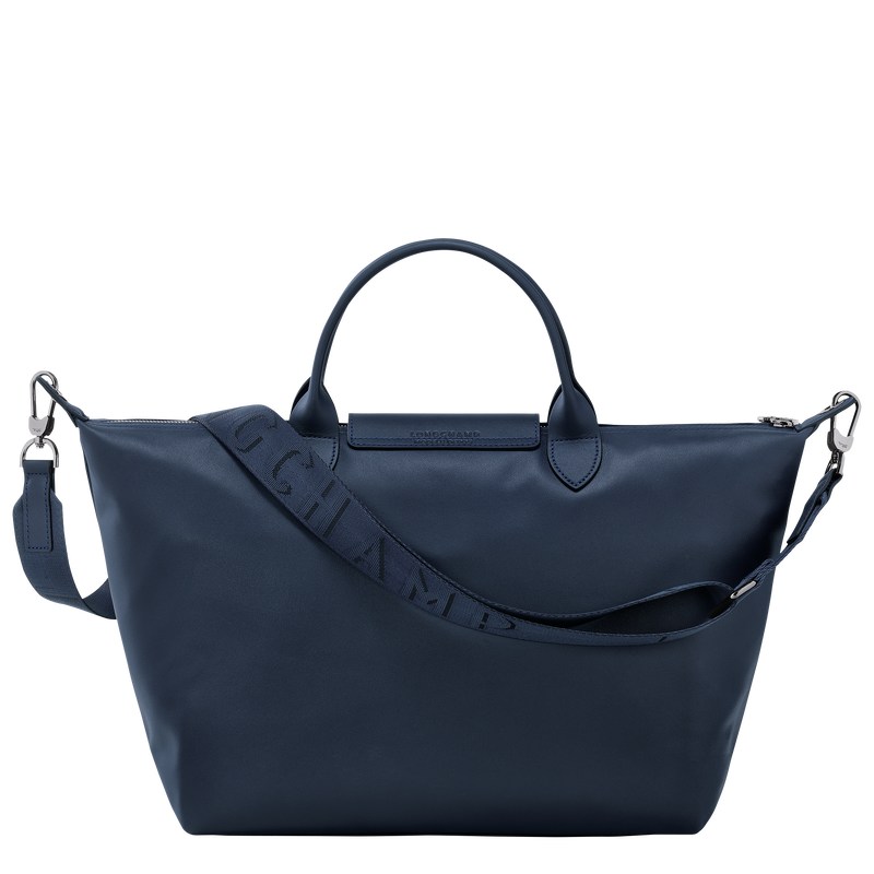 Longchamp Le Pliage Xtra L Handbag - Leather Lacivert | 0916-GCILP