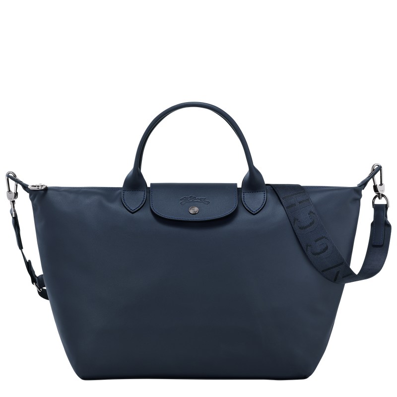 Longchamp Le Pliage Xtra L Handbag - Leather Lacivert | 0916-GCILP