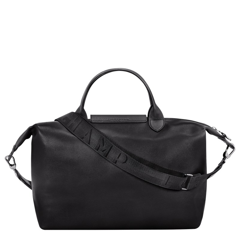 Longchamp Le Pliage Xtra L Handbag - Leather Siyah | 0284-ZVGRI