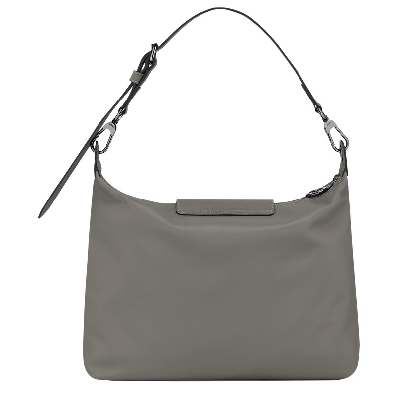 Longchamp Le Pliage Xtra M Hobo bag - Leather Turtledove | 0413-XDMSU