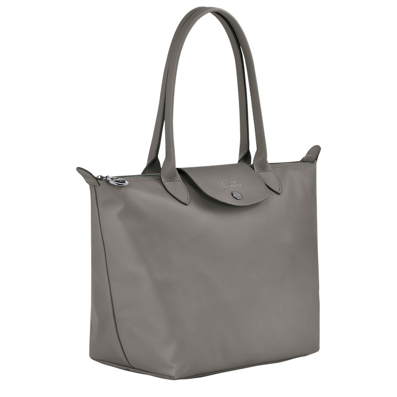 Longchamp Le Pliage Xtra M Tote bag - Leather Turtledove | 1290-JQNHV