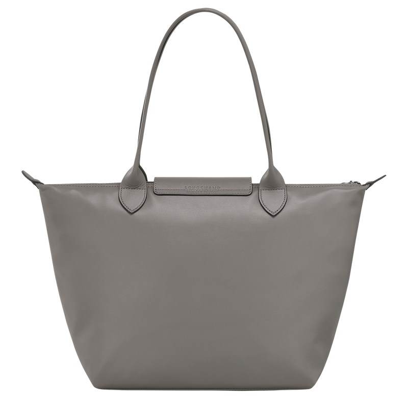 Longchamp Le Pliage Xtra M Tote bag - Leather Turtledove | 1290-JQNHV