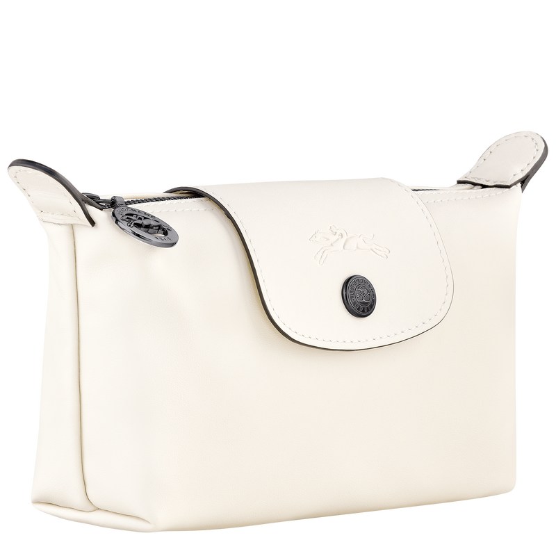 Longchamp Le Pliage Xtra Pouch - Leather Ecru | 5970-PNYOV