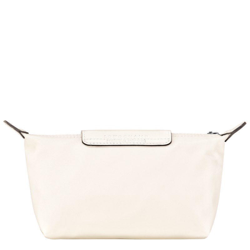 Longchamp Le Pliage Xtra Pouch - Leather Ecru | 5970-PNYOV