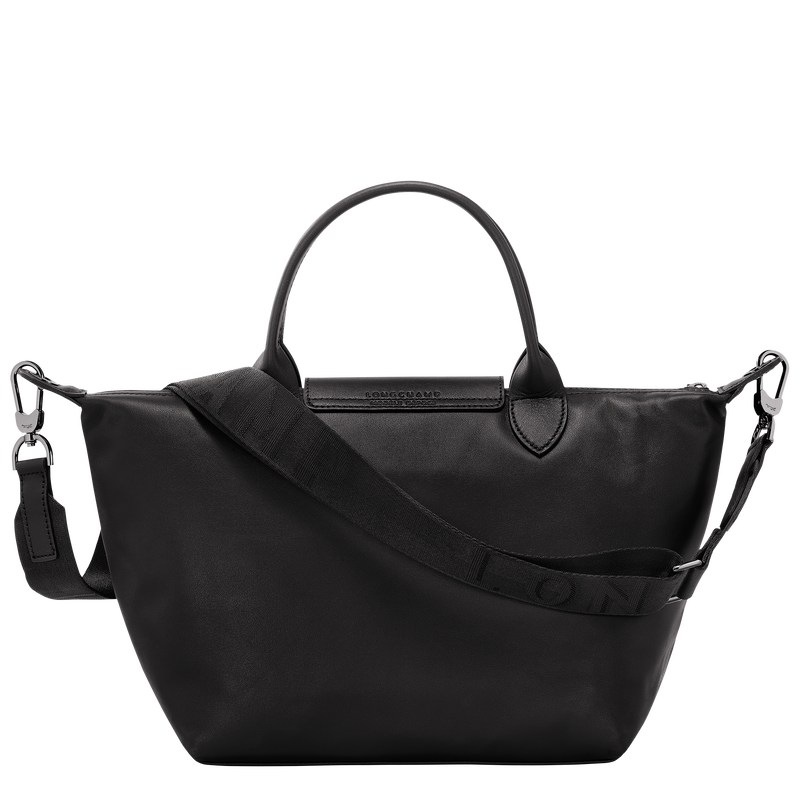 Longchamp Le Pliage Xtra S Handbag - Leather Siyah | 3297-UFRZW