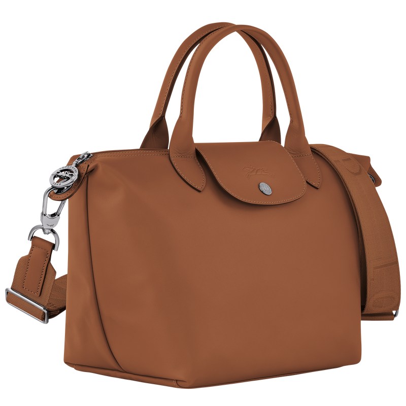 Longchamp Le Pliage Xtra S Handbag - Leather Cognac | 2379-ZNAMW