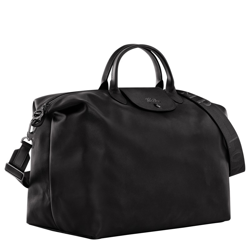 Longchamp Le Pliage Xtra S Travel bag - Leather Siyah | 2543-QSRIG