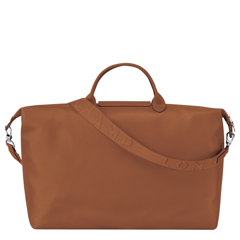 Longchamp Le Pliage Xtra S Travel bag - Leather Cognac | 8357-MNQVE