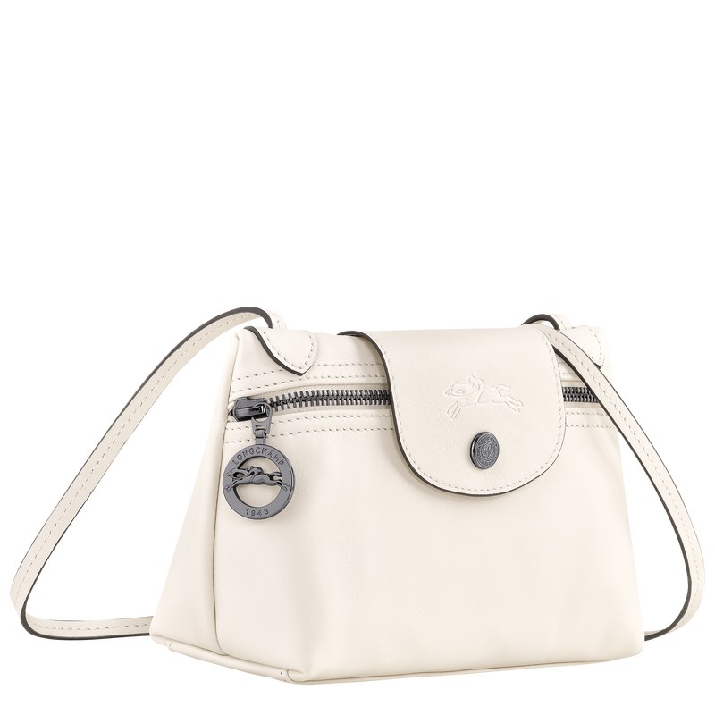 Longchamp Le Pliage Xtra XS Crossbody bag - Leather Ecru | 1057-RMYLD