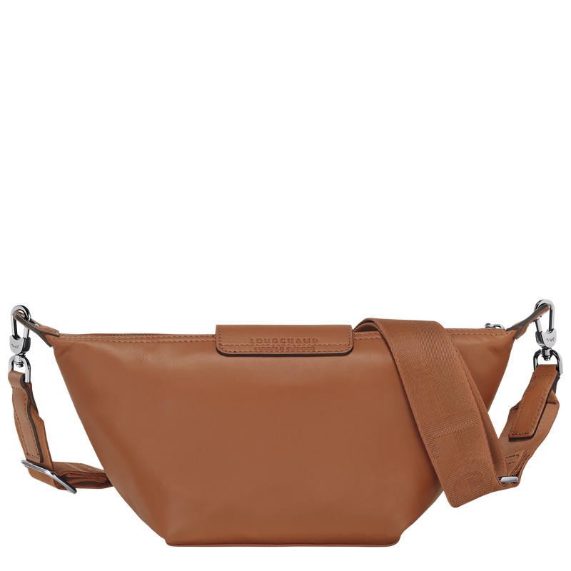 Longchamp Le Pliage Xtra XS Crossbody bag - Leather Cognac | 0379-KWBRQ