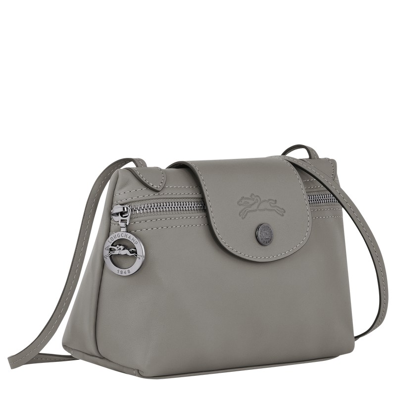 Longchamp Le Pliage Xtra XS Crossbody bag - Leather Turtledove | 1024-WJVFT