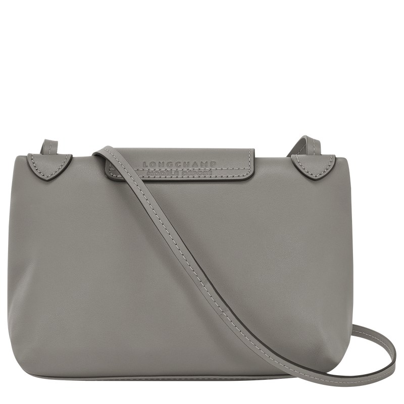 Longchamp Le Pliage Xtra XS Crossbody bag - Leather Turtledove | 1024-WJVFT