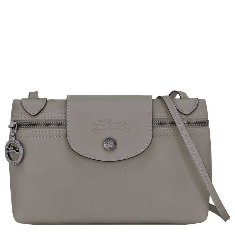 Longchamp Le Pliage Xtra XS Crossbody bag - Leather Turtledove | 1024-WJVFT