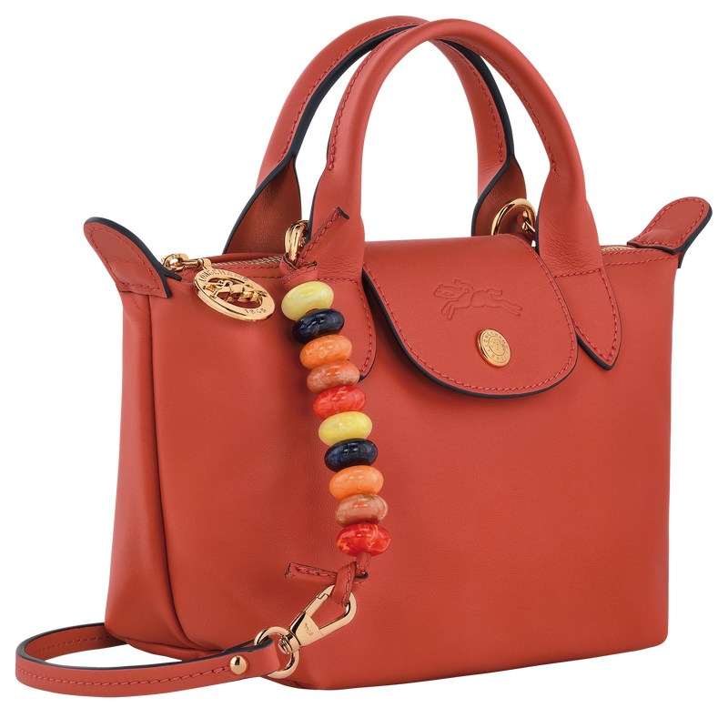 Longchamp Le Pliage Xtra XS Handbag - Leather Sienna | 6437-QYGRD