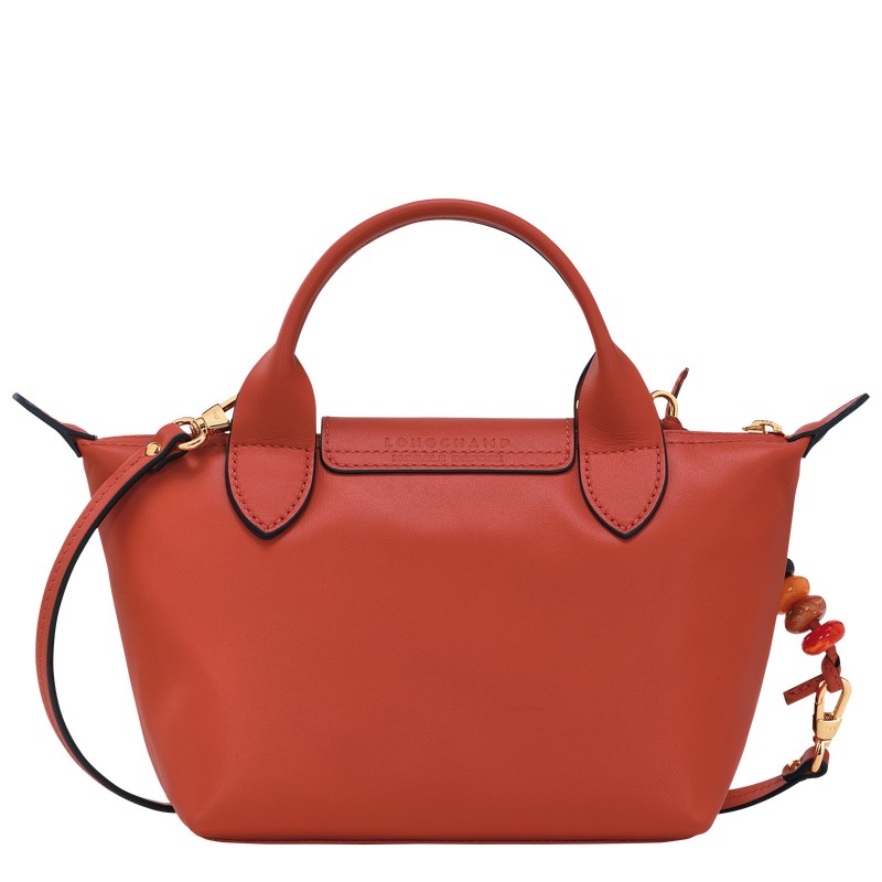 Longchamp Le Pliage Xtra XS Handbag - Leather Sienna | 6437-QYGRD