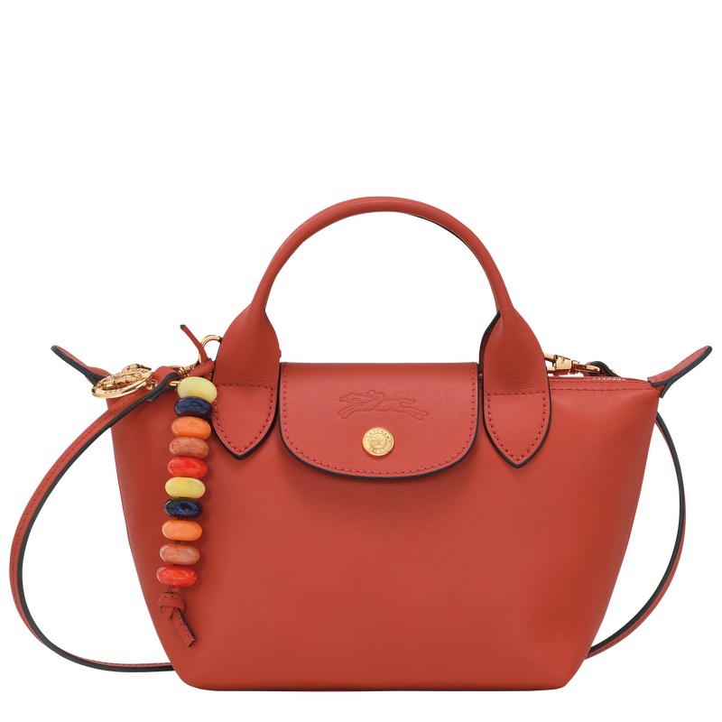 Longchamp Le Pliage Xtra XS Handbag - Leather Sienna | 6437-QYGRD