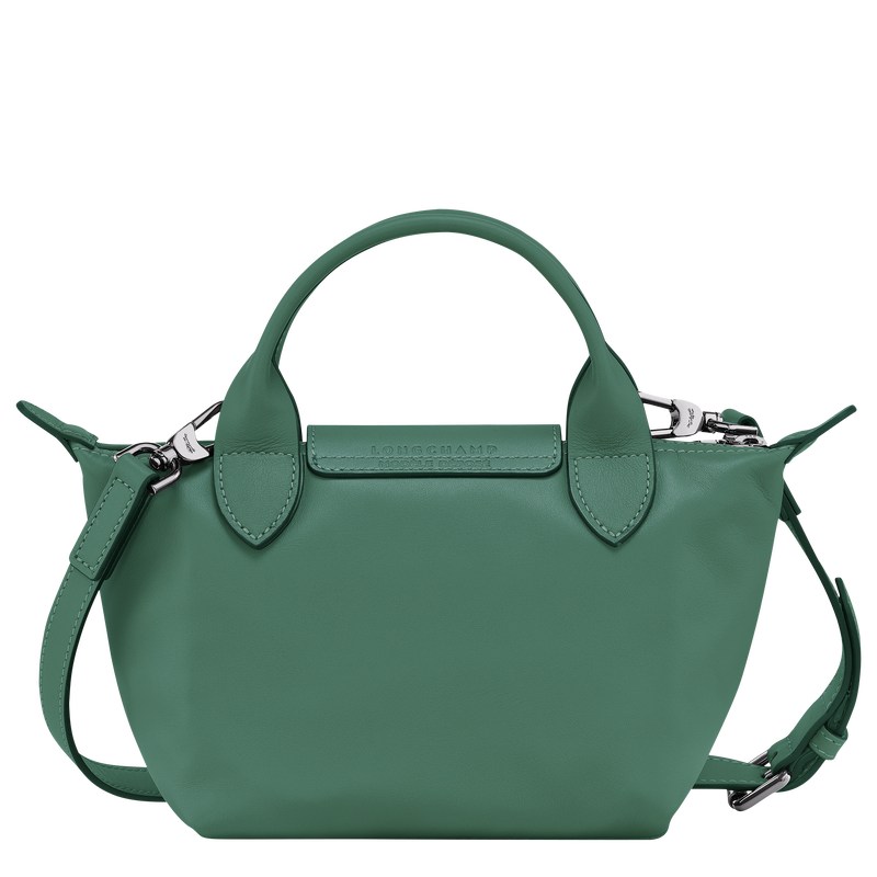 Longchamp Le Pliage Xtra XS Handbag - Leather Sage | 6472-JCUZN