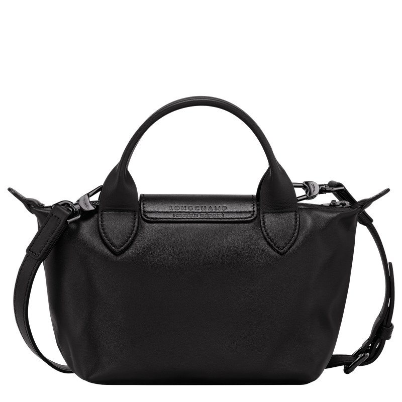 Longchamp Le Pliage Xtra XS Handbag - Leather Siyah | 4317-JOFSK