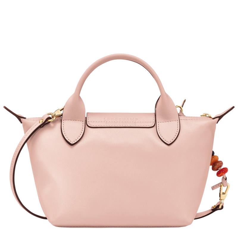 Longchamp Le Pliage Xtra XS Handbag - Leather Nude | 4256-CVAPS