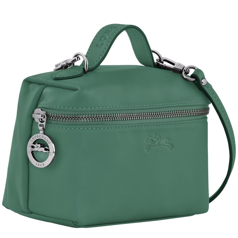 Longchamp Le Pliage Xtra XS Vanity - Leather Sage | 5624-AOYNT