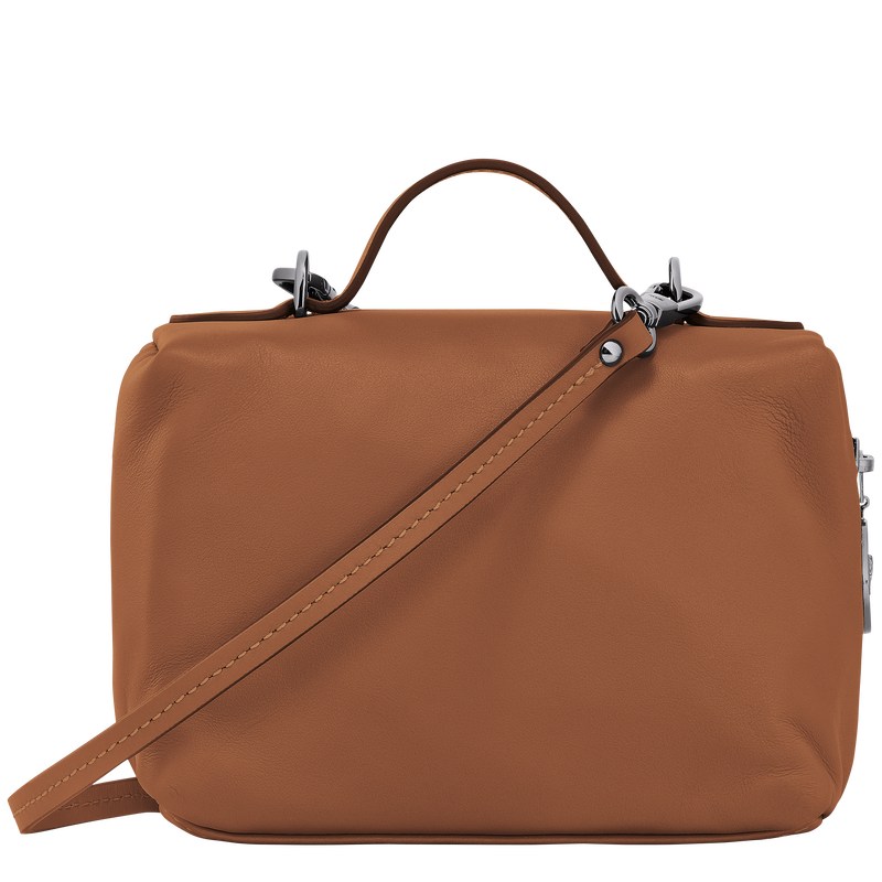 Longchamp Le Pliage Xtra XS Vanity - Leather Cognac | 7930-IRELT